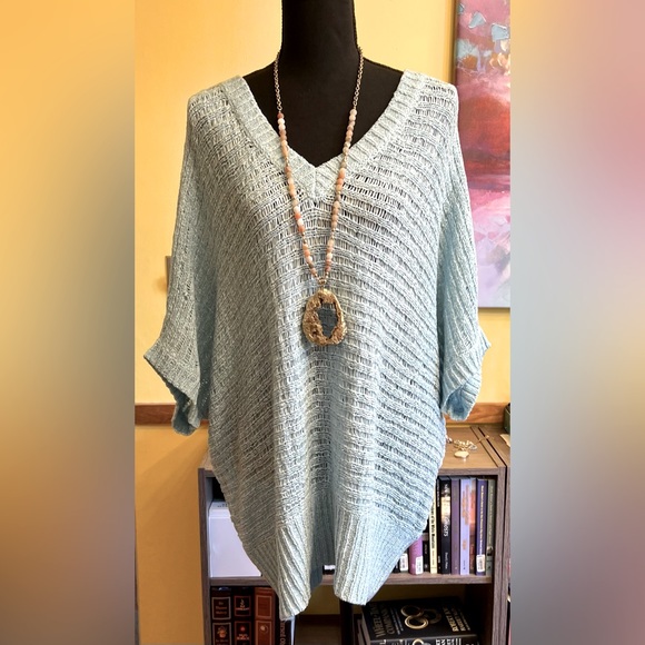 Lane Bryant Sweaters - Light Blue Sleeveless Sweater NWT